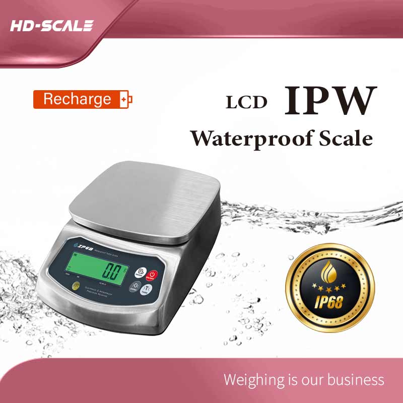 IPW Waterproof  Electronic Scale (LCD)